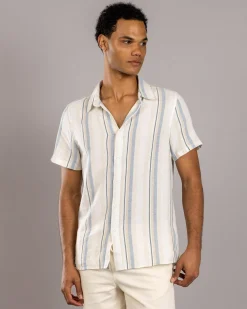 Online Tune Short Sleeve Shirt Tops & T-Shirts|Linen Blend