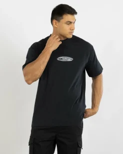 Tops & T-Shirts*Quiksilver Twisted SS T-Shirt Black