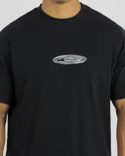 Tops & T-Shirts*Quiksilver Twisted SS T-Shirt Black