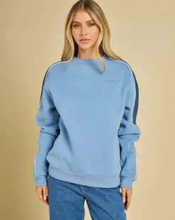 Jumpers & Hoodies*Rusty Two Timer Crewneck Sweatshirt Glacier Lake