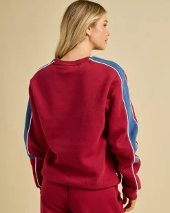 Jumpers & Hoodies*Rusty Two Timer Crewneck Sweatshirt Rhubarb