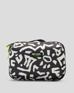 Travel Accessories*Rip Curl Ultimate F-Light Makeup Case Washed Black