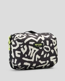 Travel Accessories*Rip Curl Ultimate F-Light Makeup Case Washed Black