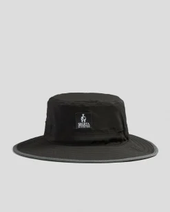 Headwear*Sparta Ultramodern Wide Brim Hat Black/grey