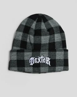 Headwear*Dexter Uncontrolled 2.0 Beanie Grey / Black