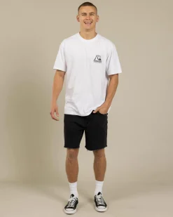 Tops & T-Shirts*Quiksilver Under The Lip T-Shirt White
