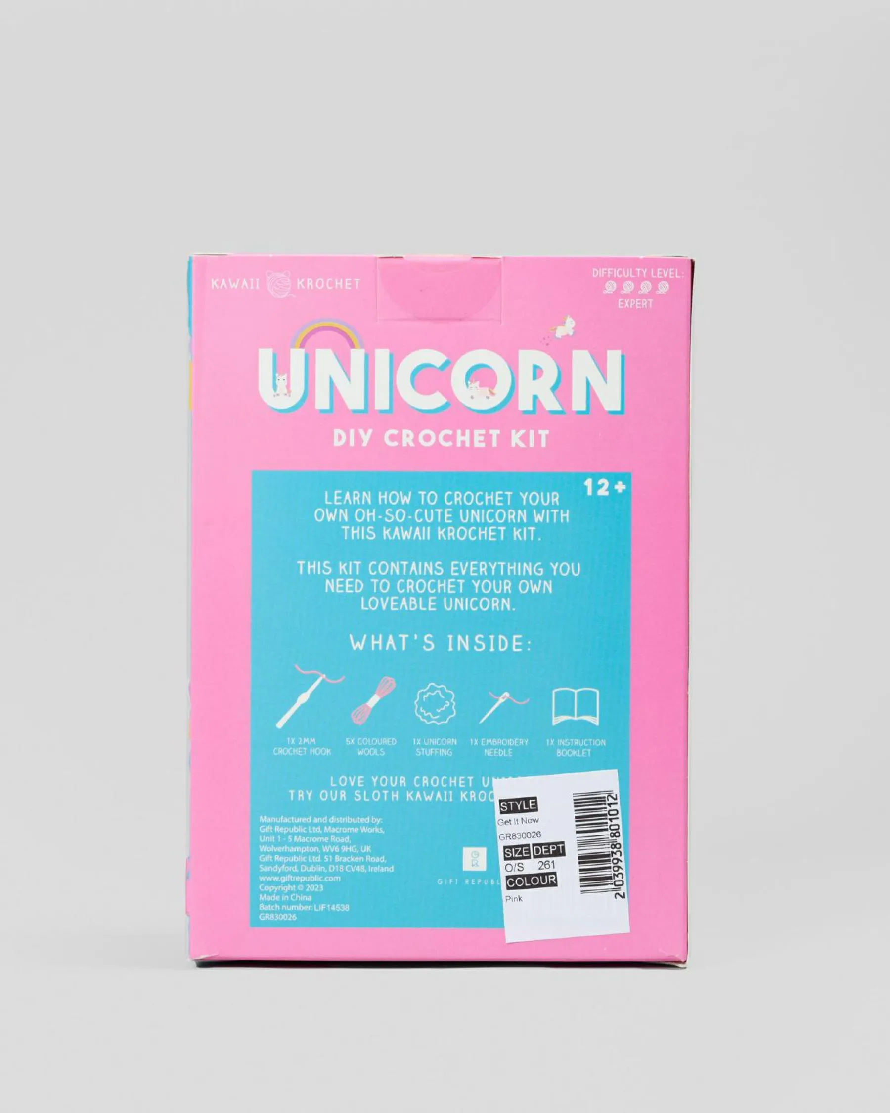 Unicorn DIY Crochet Kit Women Gifts & Novelty|Gifts & Novelty