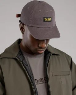 Headwear*Thrills Union 6 Panel Cap Charcoal Rose
