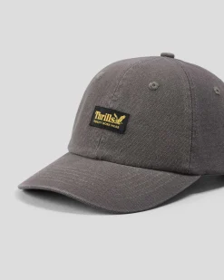 Headwear*Thrills Union 6 Panel Cap Charcoal Rose