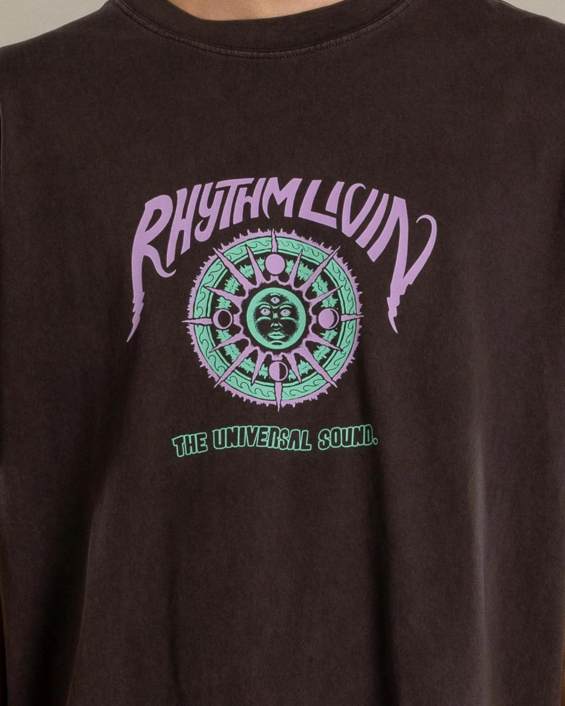 Tops & T-Shirts*Rhythm Universal Sound T-Shirt Black