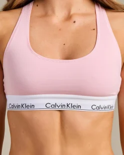 Sets|Intimates & Sleepwear*Calvin Klein Unlined Bralette Buff Pink