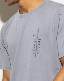 Activewear|Tops & T-Shirts*Sparta Unveil T-Shirt Lt Grey Acid
