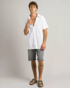 New Unwind Short Sleeve Shirt Tops & T-Shirts