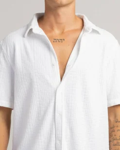 New Unwind Short Sleeve Shirt Tops & T-Shirts