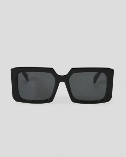 Sunglasses*Indie Eyewear Utah Sunglasses Black/grey Tort/smoke