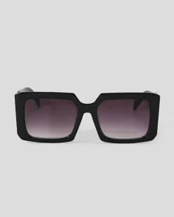 Sunglasses*Indie Eyewear Utah Sunglasses Black/smoke
