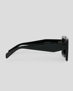 Sunglasses*Indie Eyewear Utah Sunglasses Black/smoke