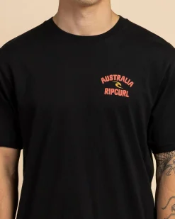 Tops & T-Shirts*Rip Curl Utopia Desto T-Shirt Black