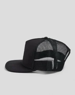 Headwear*RVCA VA ATW Trucker Cap Black