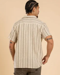 Hot Vacancy Stripe Short Sleeve Shirt Tops & T-Shirts