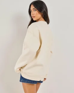 Clearance Vanished Slouch Crew Sweatshirt Women Jumpers & Hoodies