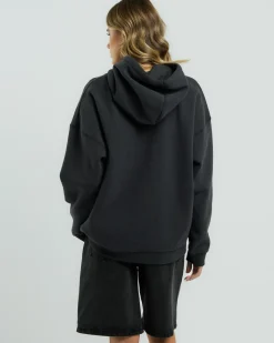 Jumpers & Hoodies*Rip Curl Varsity Hoodie Washed Black/black