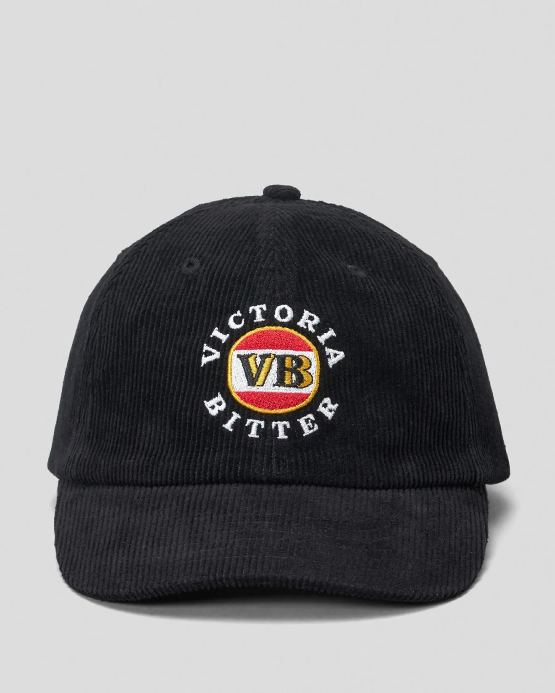 Headwear*Victoria Bitter VB Big Cord Cap Black