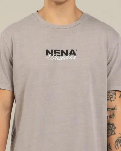 New Veered Dual Curved T-Shirt Tops & T-Shirts