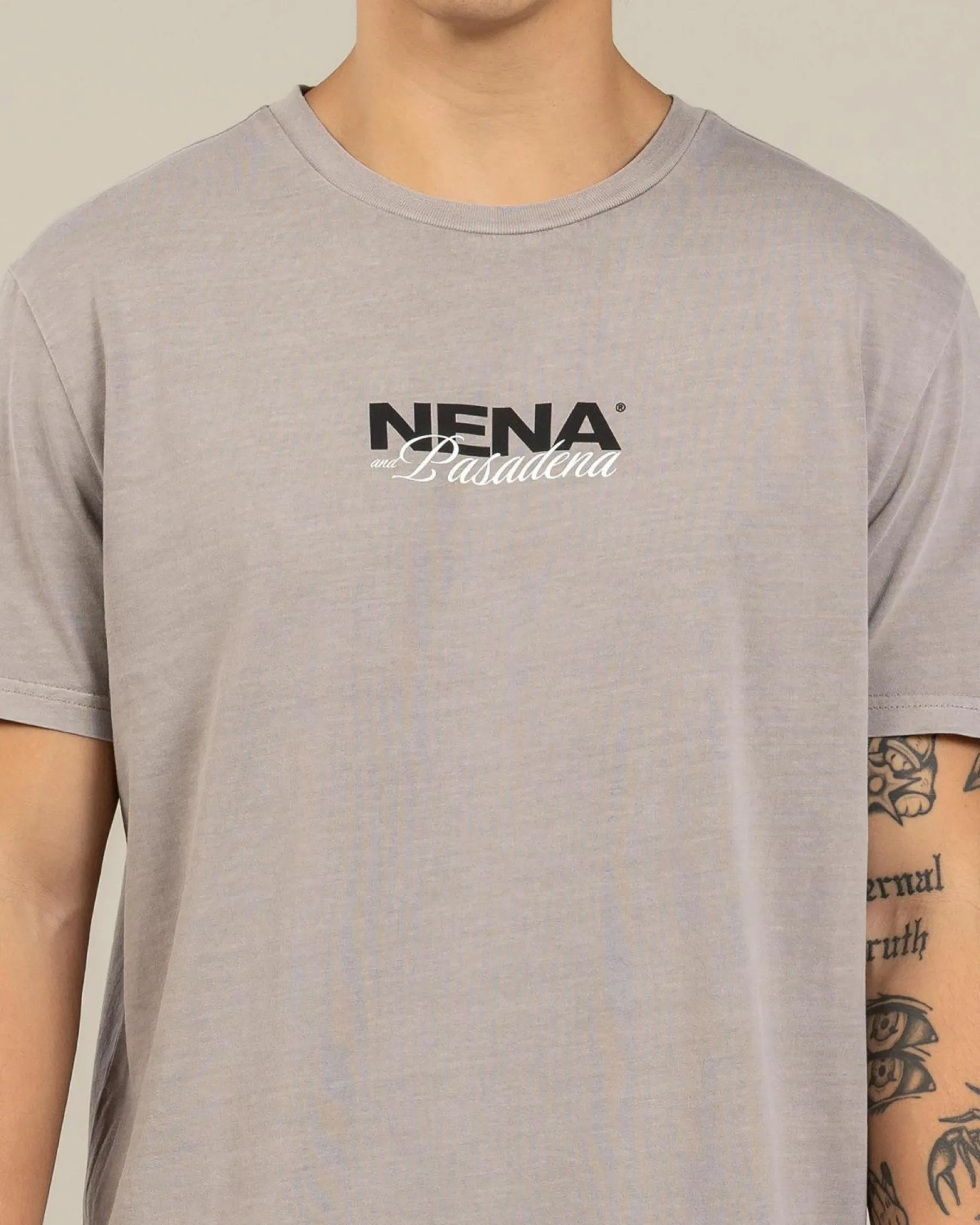 New Veered Dual Curved T-Shirt Tops & T-Shirts