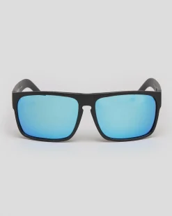 Sunglasses*Carve Vendetta Polarised Sunglasses Matte Black / Blue