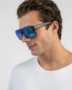 Sunglasses*Carve Vendetta Polarised Sunglasses Matte Black / Blue