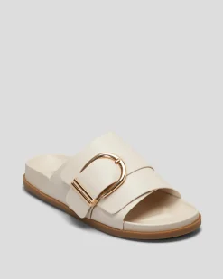 Slides*Ava And Ever Venice Slide Sandals Cashew