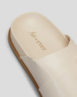 Slides*Ava And Ever Venice Slide Sandals Cashew