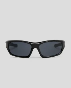 Sunglasses*Indie Eyewear Venom Sunglasses Black/black