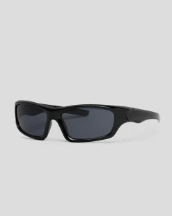 Sunglasses*Indie Eyewear Venom Sunglasses Black/black