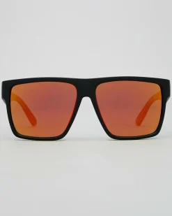 Sunglasses*Sin Eyewear Vespa II Polarised Sunglasses Matte Black/red