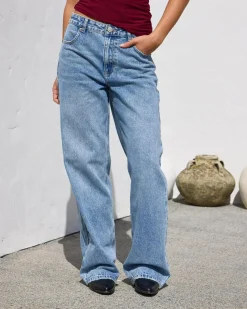 Clearance Veyda Wide Leg Jeans Women Denim|Bottoms
