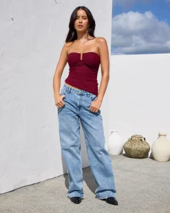 Clearance Veyda Wide Leg Jeans Women Denim|Bottoms