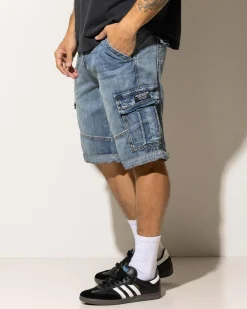 Clearance Viable Denim Walk Shorts Denim|Shorts & Bottoms