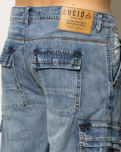 Clearance Viable Denim Walk Shorts Denim|Shorts & Bottoms