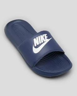 Slides*Nike Victori One Slides Midnight Navy/white-midnight