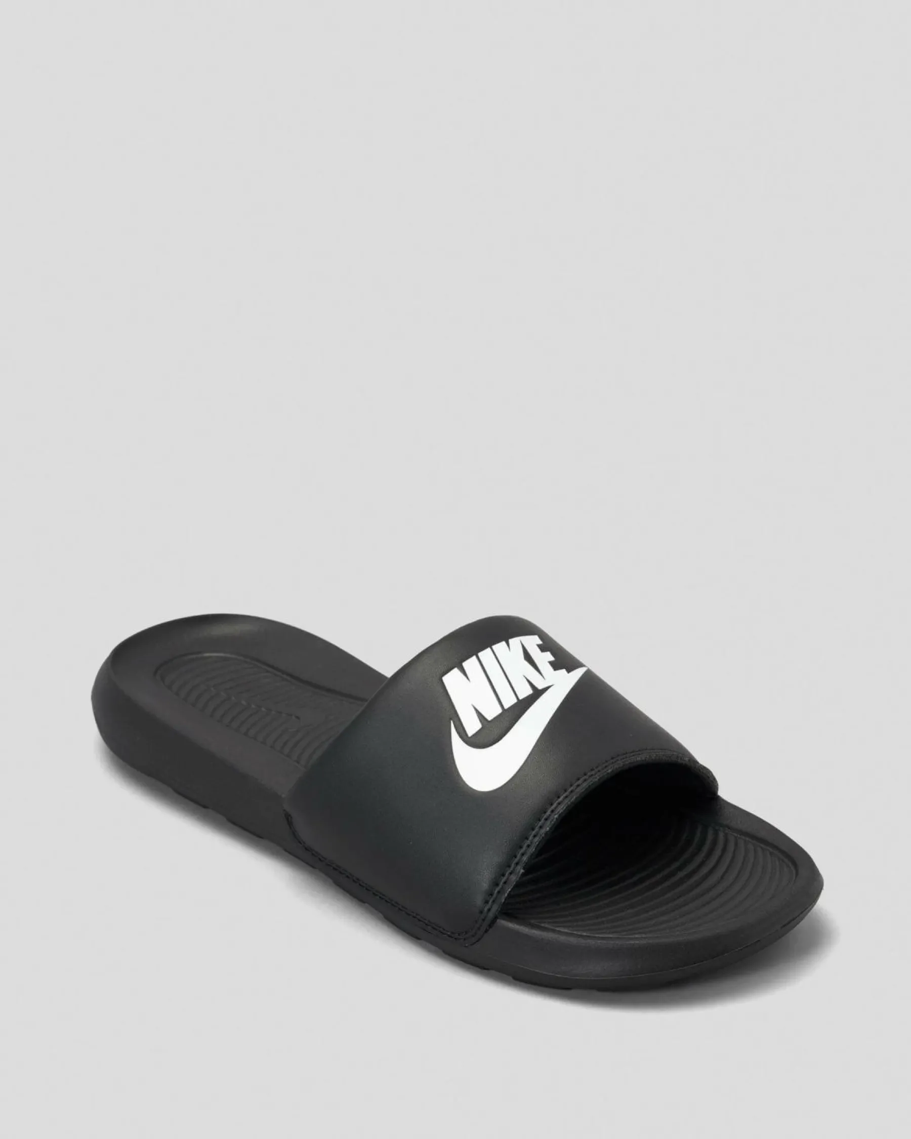 Slides*Nike Victori One Slides Black/white-black