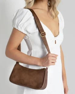 Bags*Ava And Ever Victoria Crossbody Bag Washed Brown
