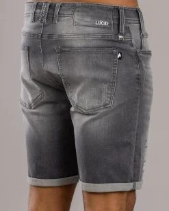 Denim|Shorts & Bottoms*Lucid Vienna Denim Walk Shorts Grey