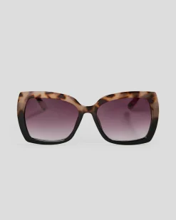 Sunglasses*Indie Eyewear Vika Sunglasses Tort To Black/smoke