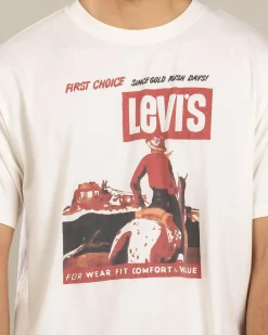 Tops & T-Shirts*Levi's Vintage Graphic T-Shirt First Choice 1 Egret
