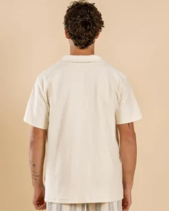 Online Vintage Terry Polo Shirt Tops & T-Shirts