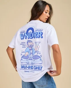 Discount Vinyl Bar Box Fit T-Shirt Women Tops