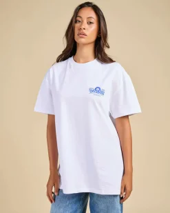 Discount Vinyl Bar Box Fit T-Shirt Women Tops