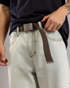Belts*Lucid Viper Web Belt Chocolate